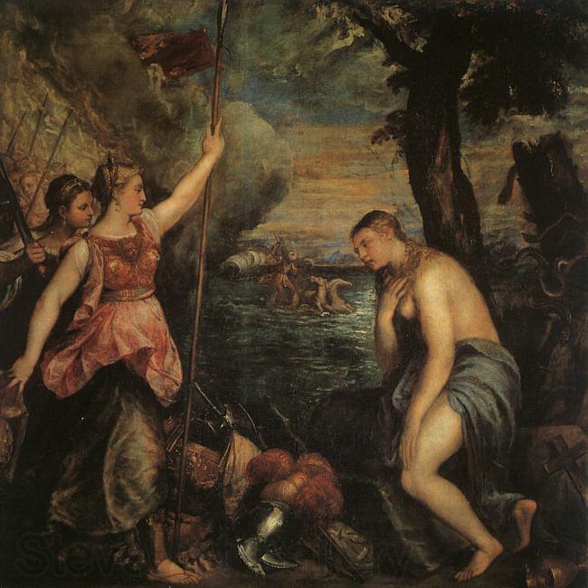  Titian Spain Succoring Religion France oil painting art